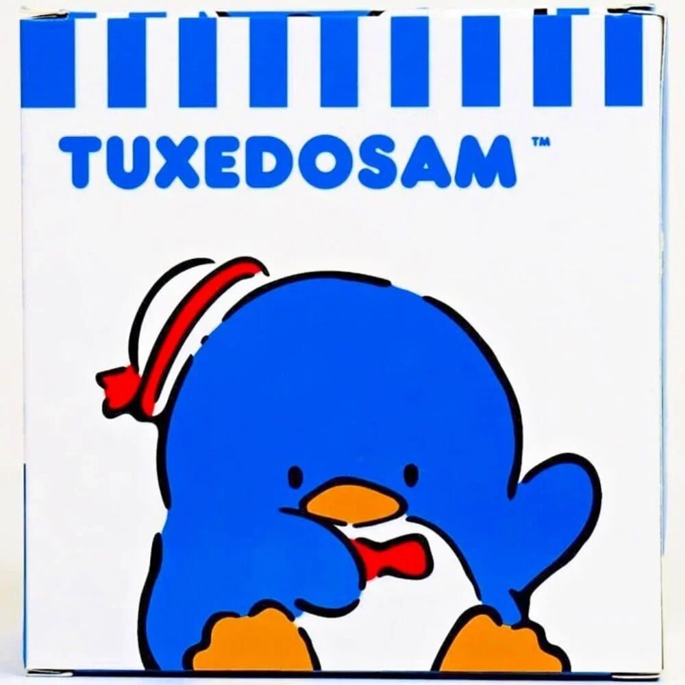 Hello Kitty and Friends - Tuxedosam & Ice Cream Flocked Figurines‎ - Kawaii